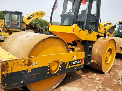 二手21吨铁三轮压路机