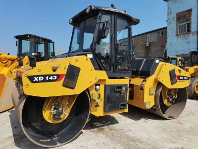 二手14吨双钢轮压路机