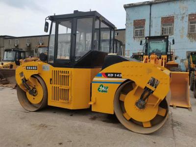 二手13吨双钢轮压路机