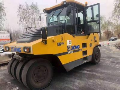 二手30吨脚轮压路机