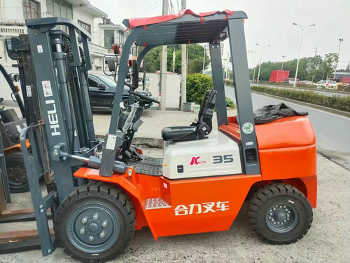 二手合力3.5吨叉车