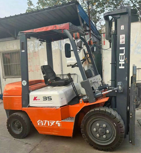 二手合力3.5吨叉车