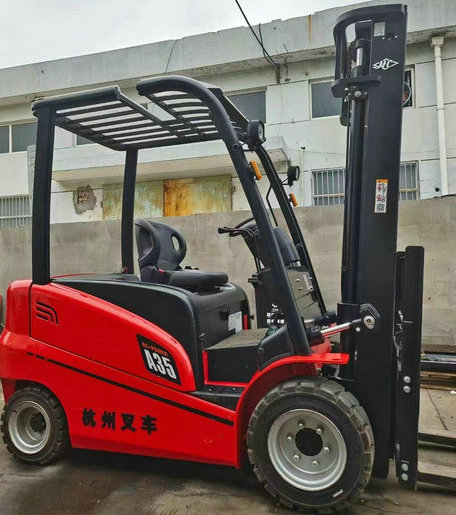 二手杭州3.5吨电动叉车